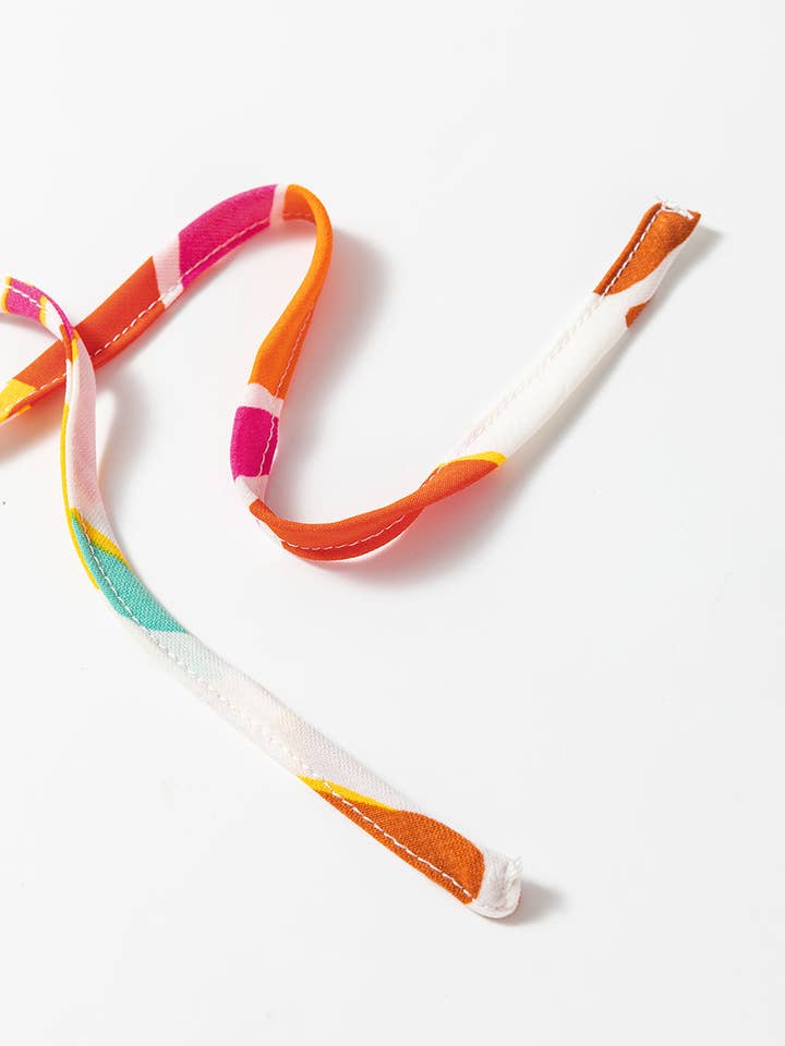 Orange Floral Print Split V Neck Tiered Maxi Dress for wholesale on Faire4