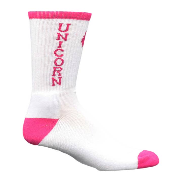 Calzini Unicorn Crew per la vendita all'ingrosso da parte di Moxy Socks
