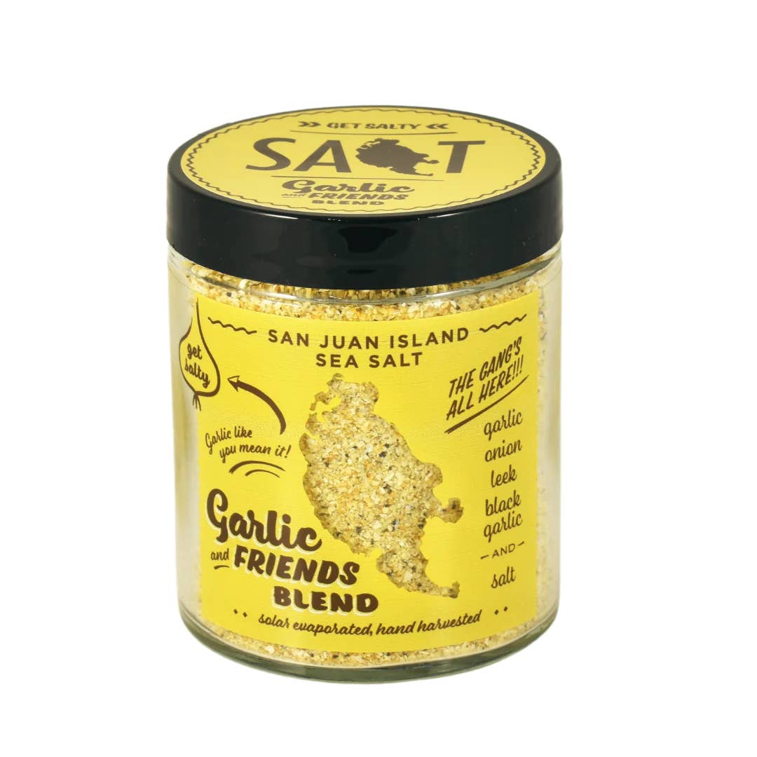 San Juan Island Sea Salt - Wholesale Dried Spice Mix - Garlic & Friends Seasoning Blend