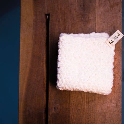 Ruhani - Wholesale Wash Cloth - White Lif – 7-Layer Plush Washcloth for Delicate Skin6