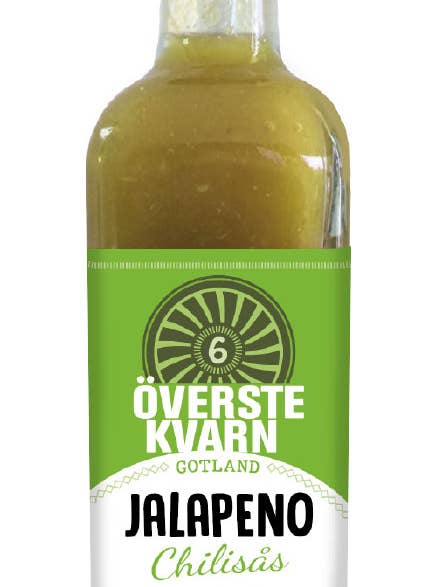 Jalapeno Chili Sauce 100ml for wholesale by Överstekvarn Chili Gotland