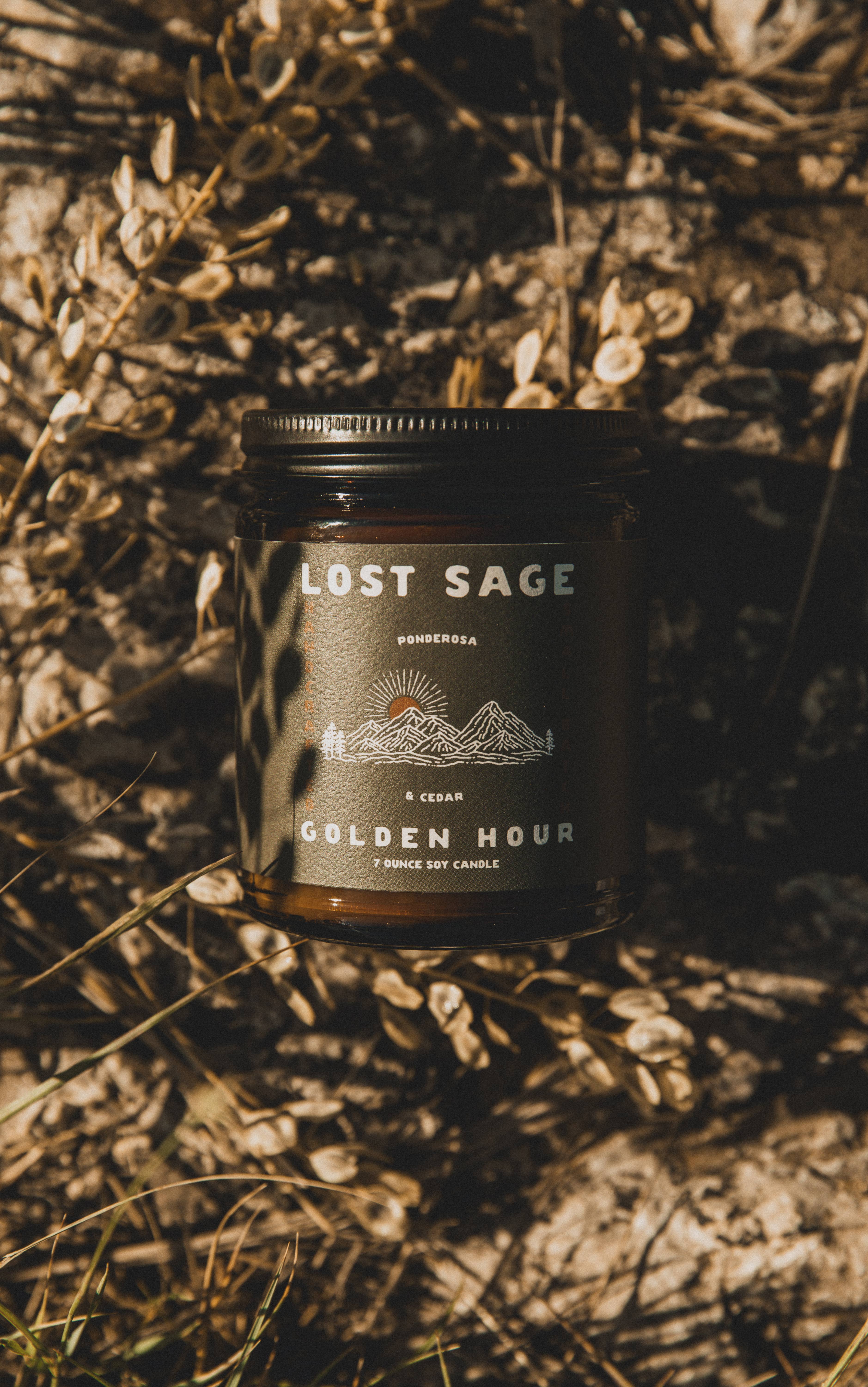 Lost Sage – Großhandel Kerze im Glas / gefüllte Kerze – Soja-Kerze Golden