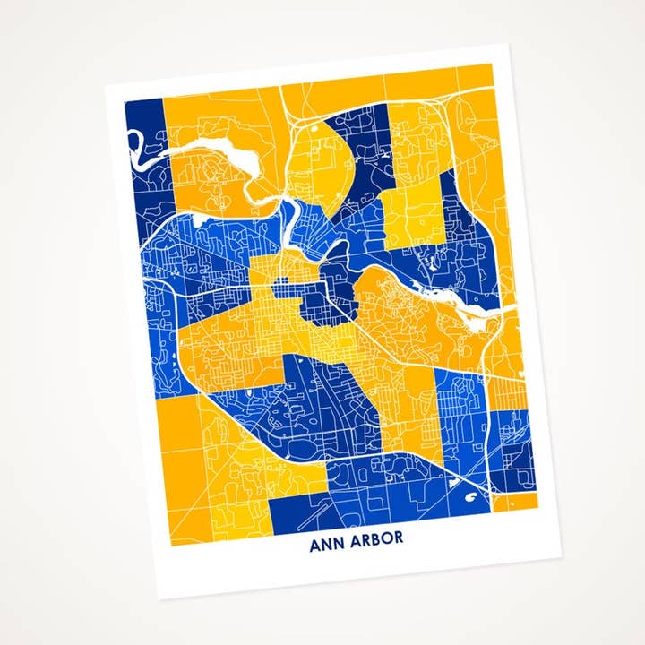 Juanitas Ann Arbor Kort Print for engroshandel hos Juanita's Adventures