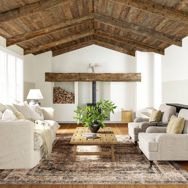 RUGS USA - Wholesale Area Rug - Rosewood Vintage Machine Washable Area Rug