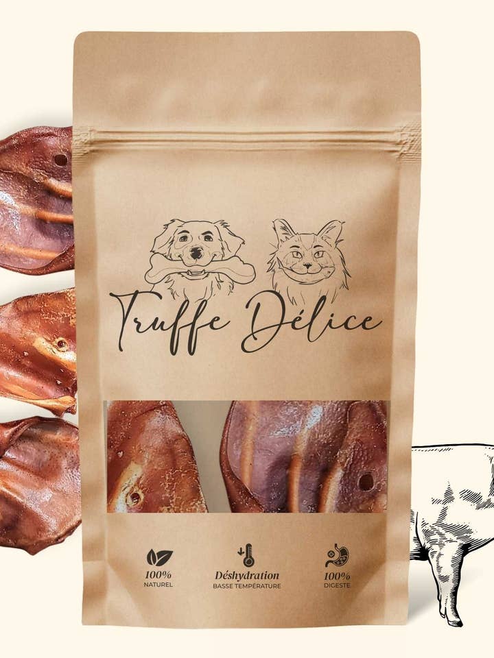 Oreilles de cochon pour la vente par Truffe Délice