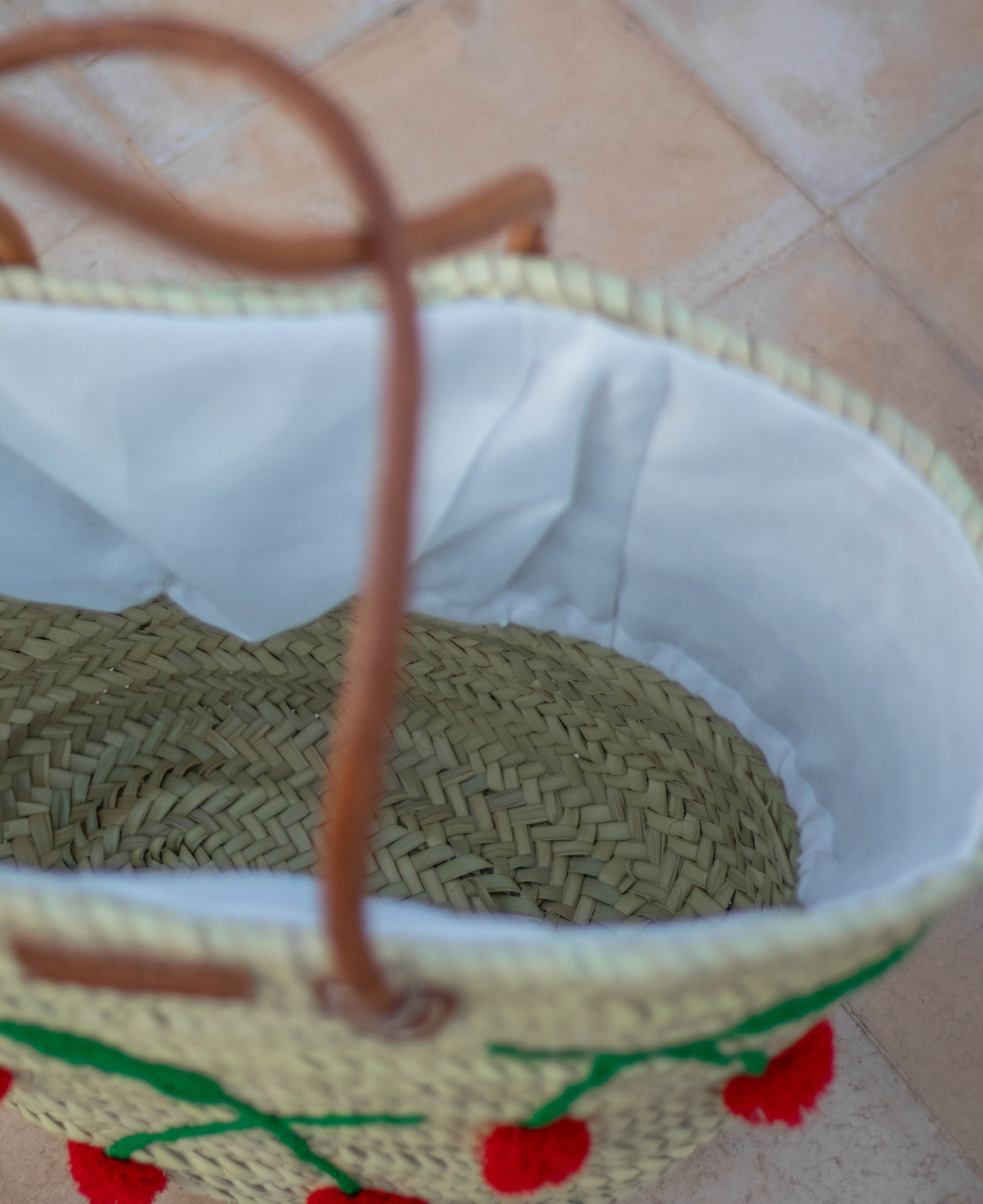 Maison Berber - Wholesale Strandtas - Handgemaakte strooien boodschappentassen5