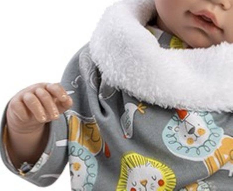 Muñecas GUCA - Wholesale Doll - Kids - Reborn SANTI 42 cm (With Natural Hair)2