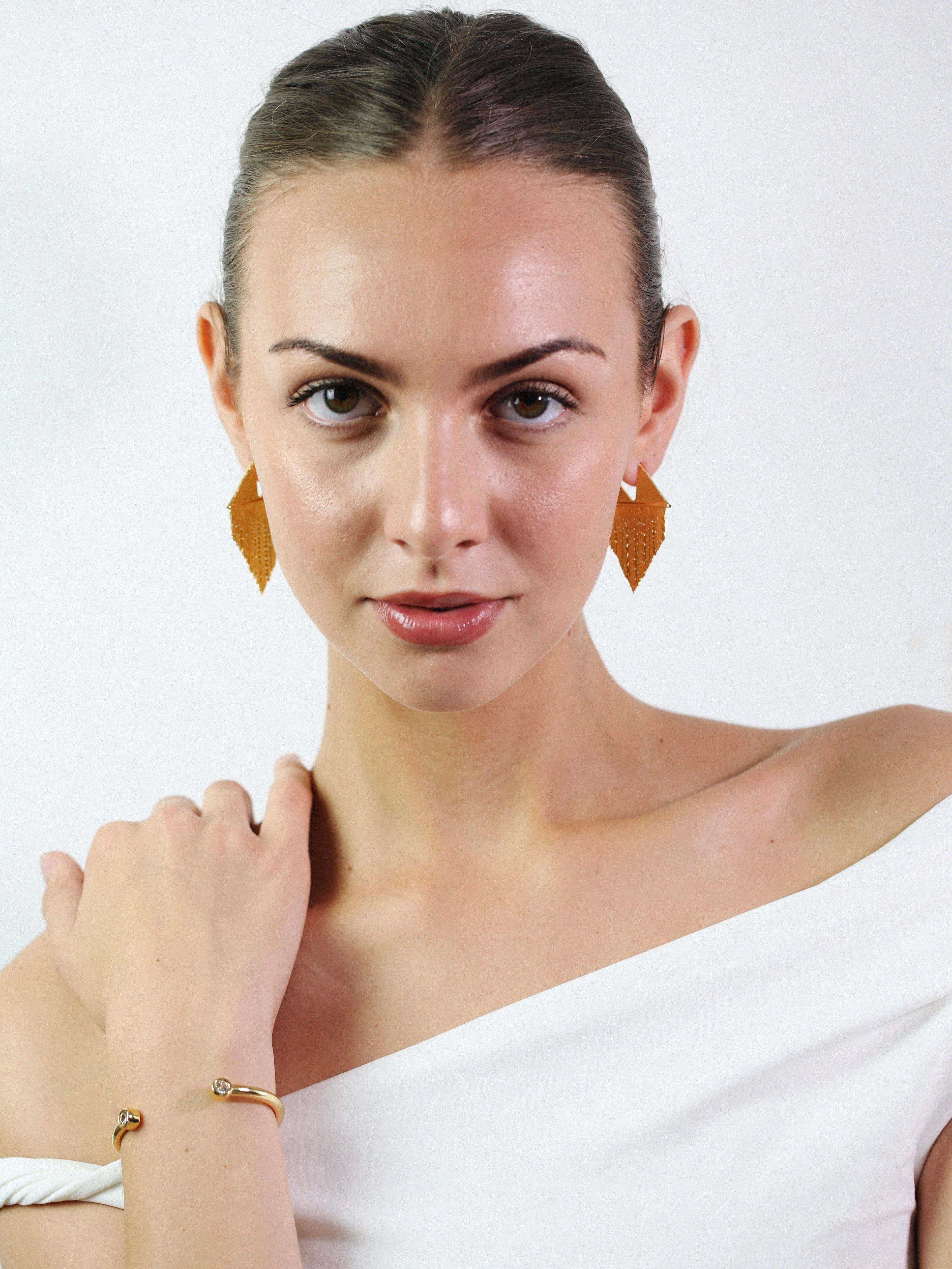 Miss Cecilia - Vendita all'ingrosso Orecchini pendenti - Orecchini Vega Fringe4