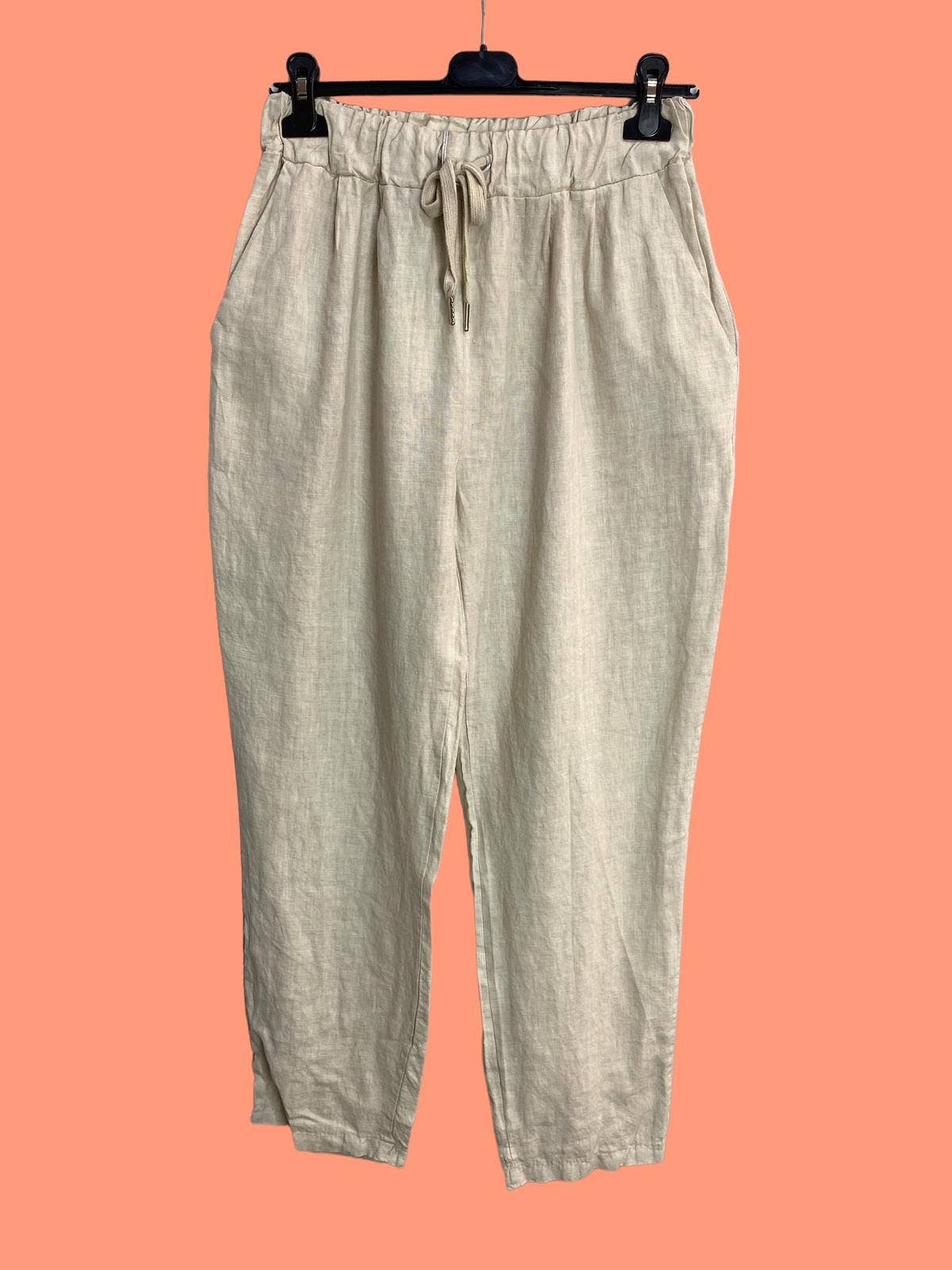 la maison des fibres naturelles – Engroshandel Bukser - Dame – bukser 668121 100% Hør fremstillet i Italien66