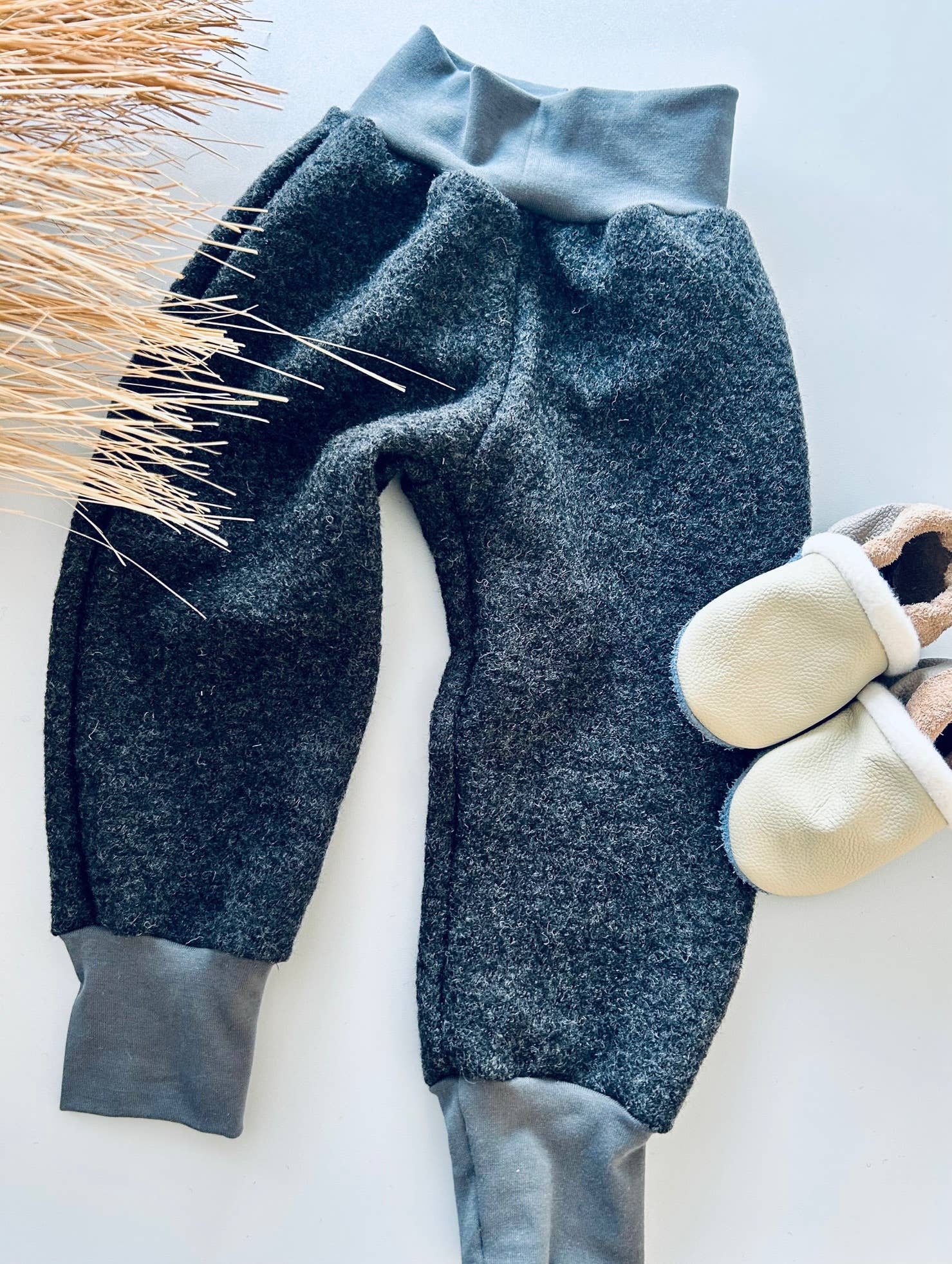 Küstenfieber® - Wholesale Pants - Kids - Growing wool walk pants for baby & child, camel beige9