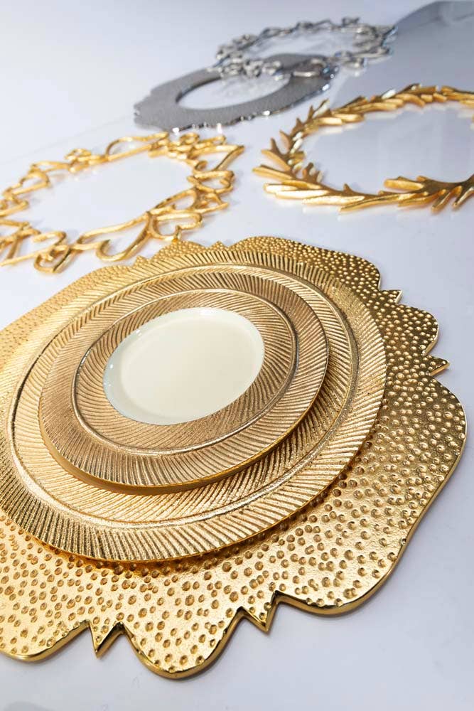 LUNARES - Wholesale Wreath - Charger Branches Gold6