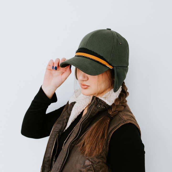 Grace 'n Grit - Wholesale Trapper/Bomber Hat - Women's - The Prairie Sage Earflap Trapper Hat2