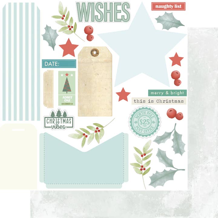 Uniquely Creative - Wholesale Scrapbook - Bright - Page on a Page Paper