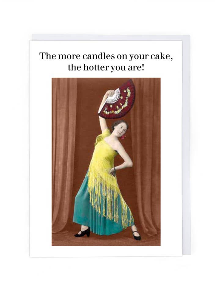 MEER KAARSEN OP JE TAART voor wholesale door Cath Tate Cards