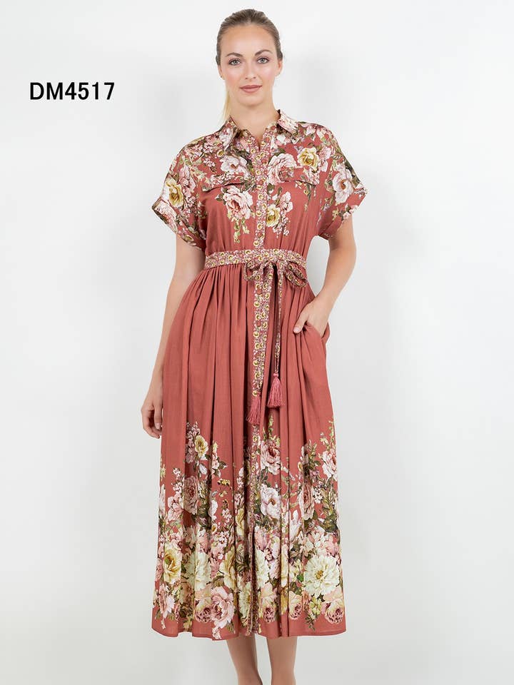 Robe Maxi Imprimée DM4517 pour la vente par Miss Avenue