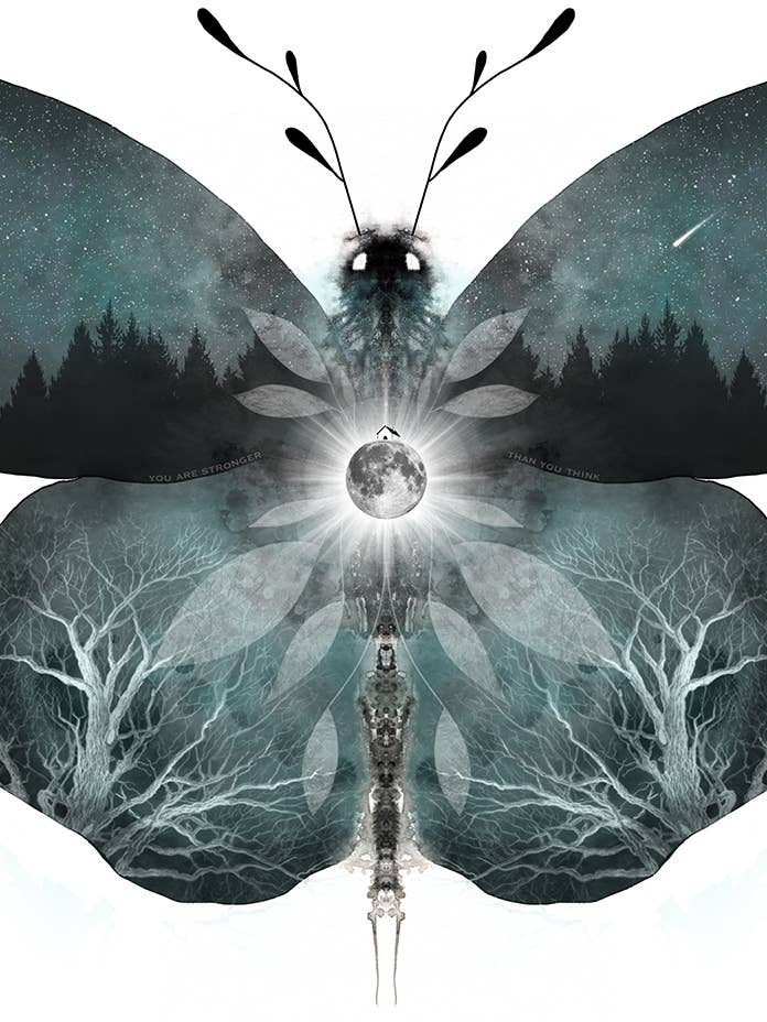 La nostra vita sotto le stelle - Stampa artistica per la vendita all'ingrosso da parte di Melissa Moss Art