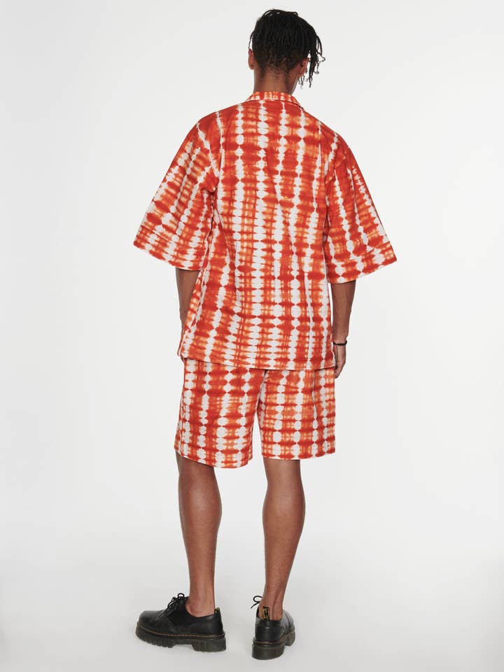 Resort Shirt - Orange voor wholesale door JEKKAH