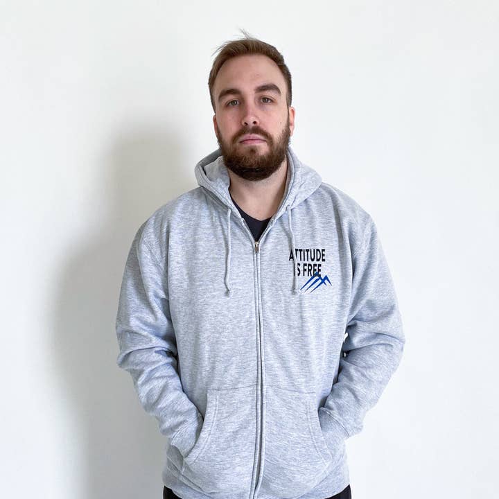 AIF Band 2 Sweatshirt mit Reißverschluss für den Großhandel von Attitude is Free