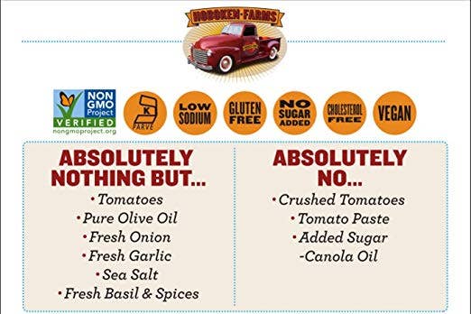 Hoboken Farms – Großhandel Pastasoße – Hoboken Farms Basilikum-Marinara 6er-Pack9