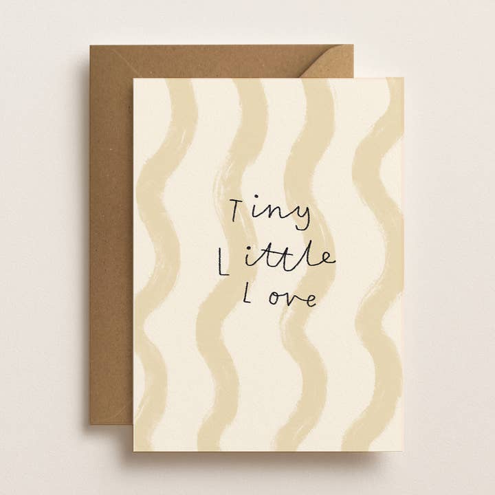 Nyföddkort | Dopkort | Könsneutralt kort för wholesale av Minibeau