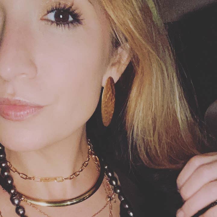 XL ovale oorbellen voor wholesale door CassandraCollections