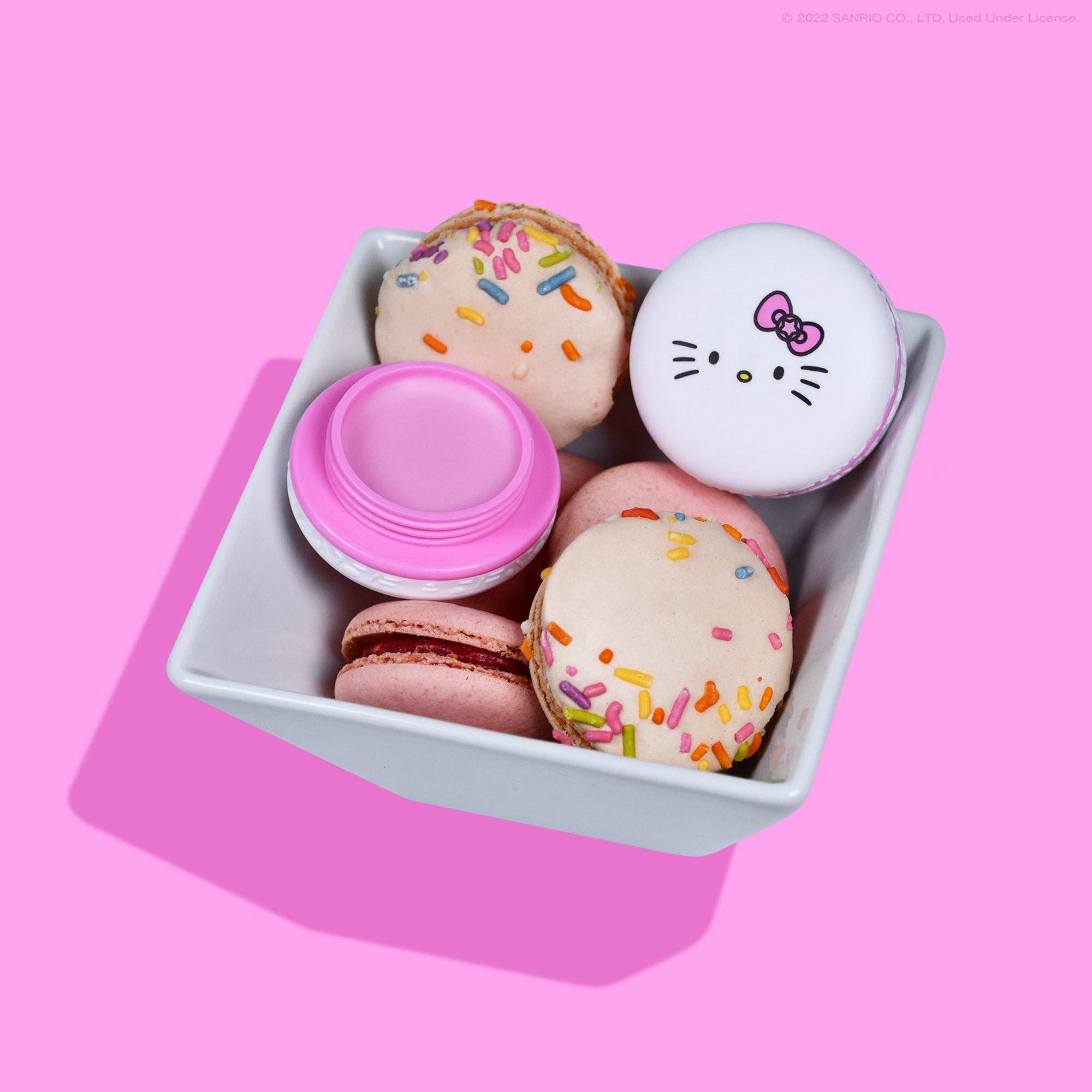 GenFresh - Wholesale Lip Balm - The Crème Shop x Hello Kitty Macaron Lip Balm2