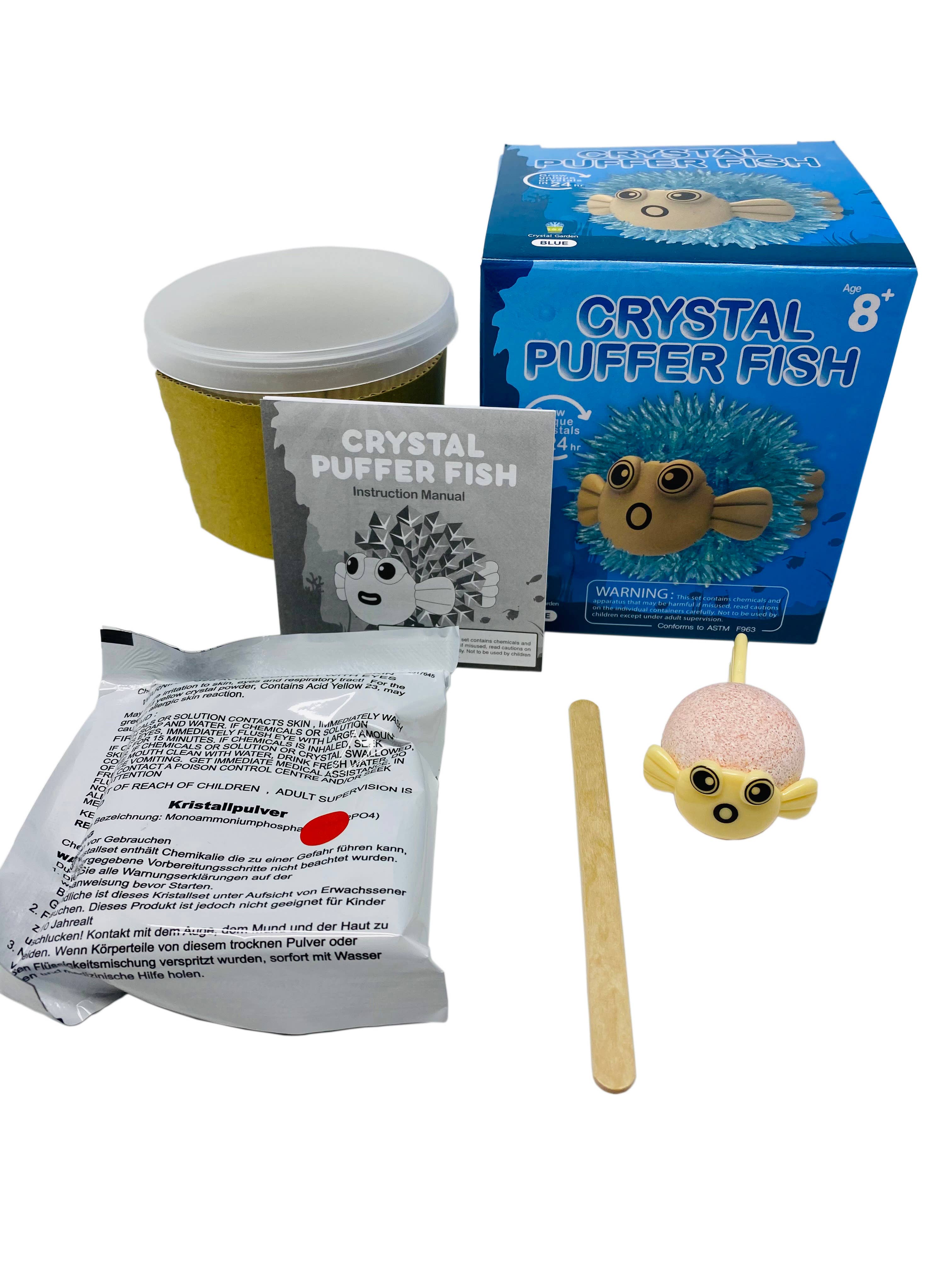 TEDCO Toys - Wholesale Classic Toy - Kids - Crystal Puffer Fish Blue2