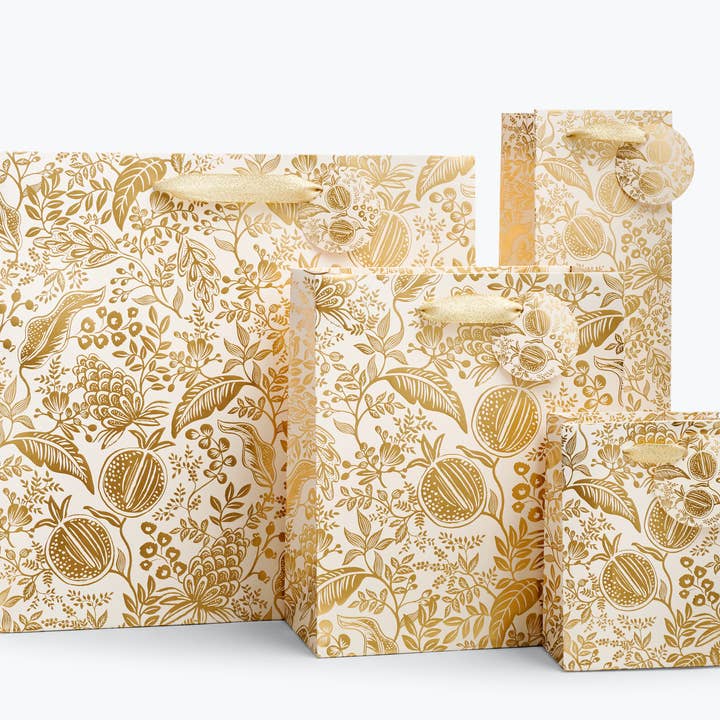 Rifle Paper Co. - Wholesale Gift Bag - Pomegranate Gift Bag
