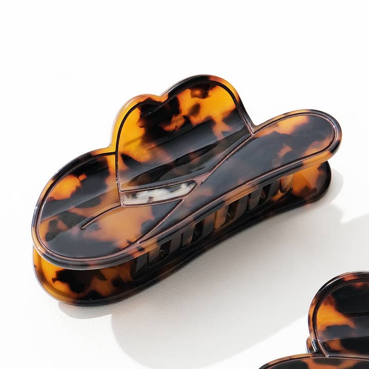 Cowboy Hat Claw Clip for wholesale by Adorro