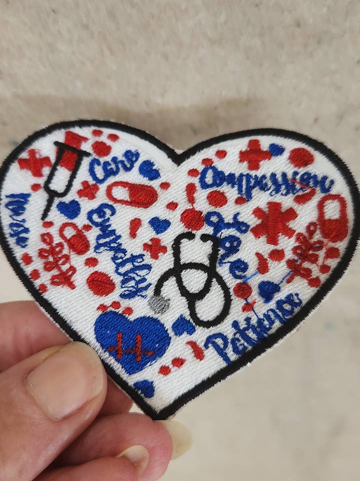 Nurse heart for wholesale by Mooses Boutique