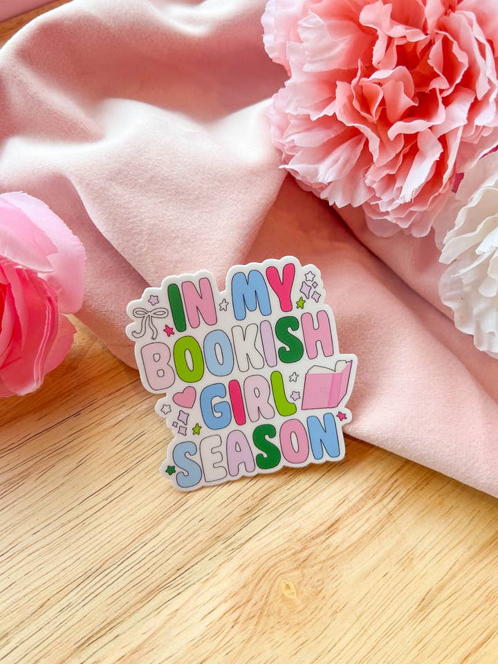 I min boglige pige sæson klistermærke for engroshandel hos Palm Creative
