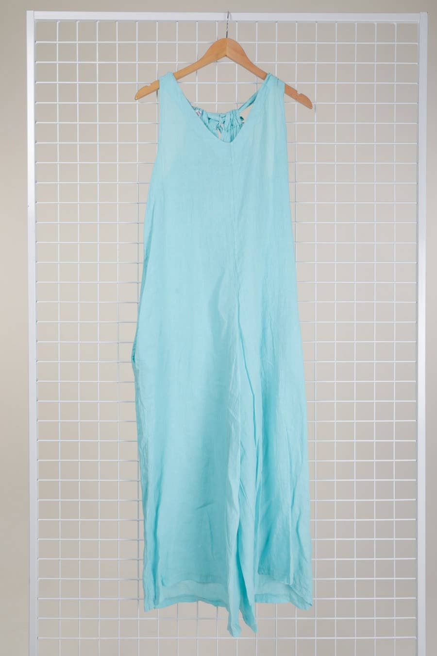 la maison des fibres naturelles – wholesale Jumpsuit – Women's – Sleeveless jumpsuit in 100% linen 620141