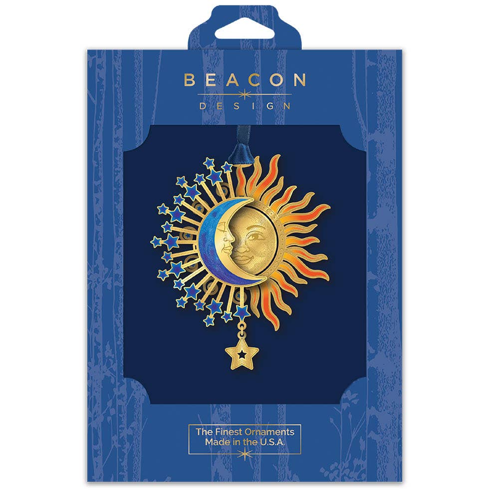 Beacon Design - Wholesale Ornament - Sun & Moon Crescent1
