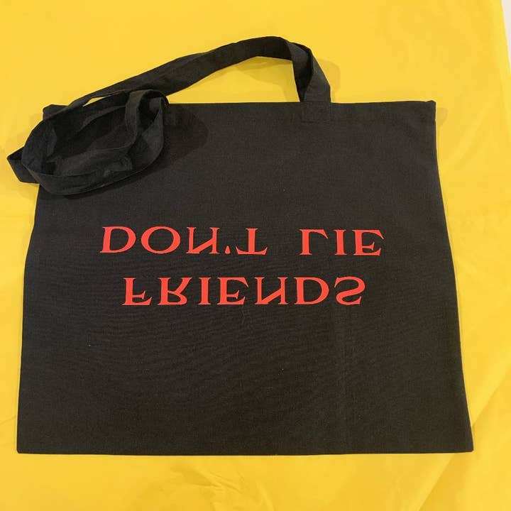 Friends Don't Lie Tote Bag - Braw Wee Emporium for wholesale by Braw Wee
