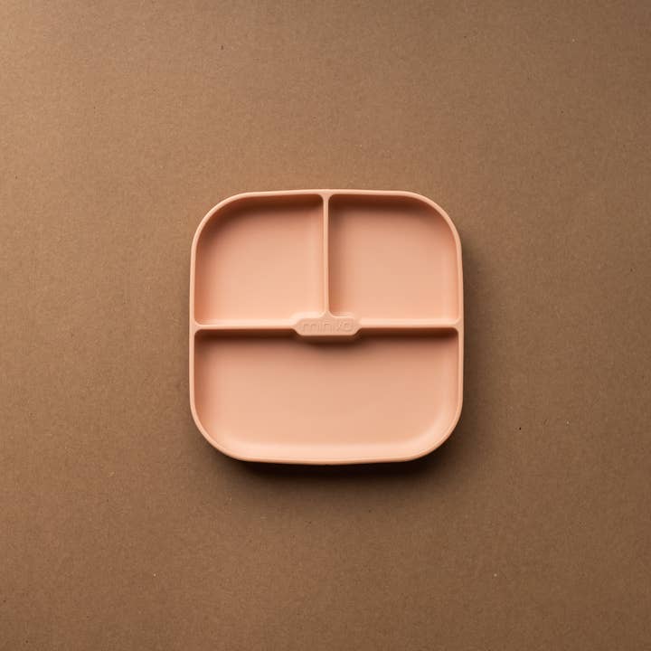 Minika - Wholesale Dinner Plate - Silicone plate - Blush