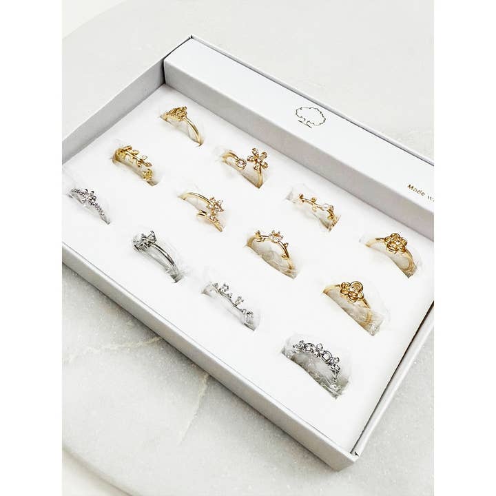 Paparazzi Starlet Shimmer Multi Daisy Ring Lot#67 Paparazzi Starlet Shimmer Multi Daisy Ring Lot#67
