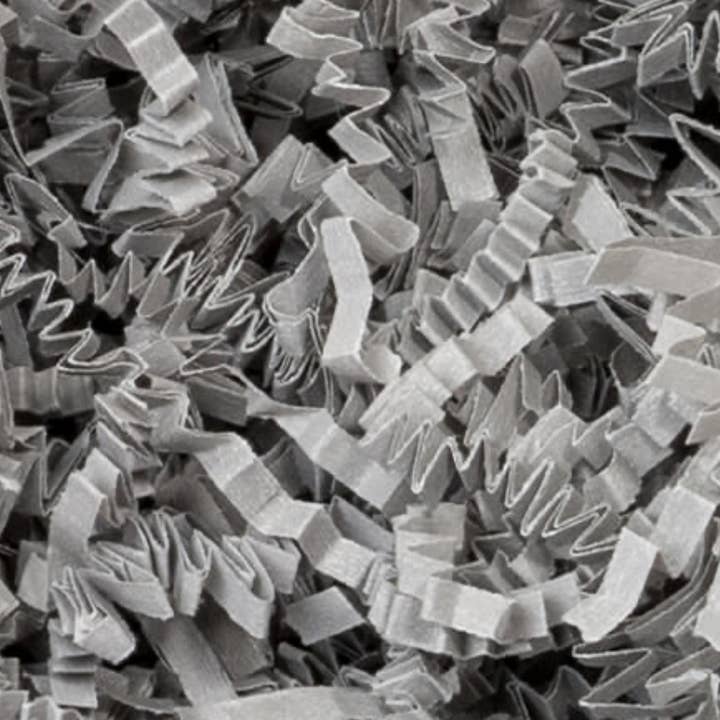 Just Jubilant LLC - Wholesale Tissue Paper - Gray Crinkle Paper Shred