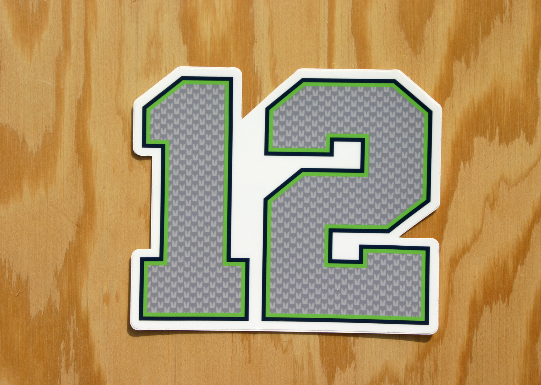 Discovery Stickers - Wholesale Sticker - Seattle Seahawks 12th Man Vinyl Sticker5