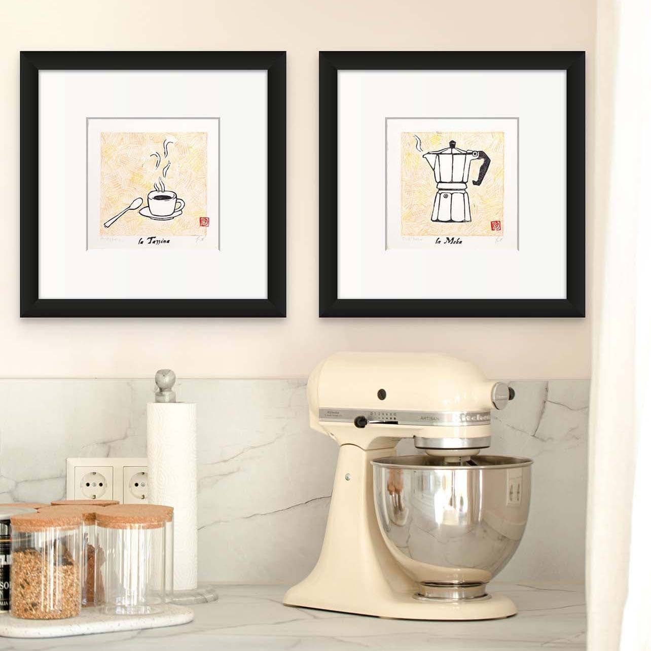 Holy Kaw Wall Art - Vendita all'ingrosso Stampa artistica - Stampa artistica da parete, linoleografia La Tazzina4