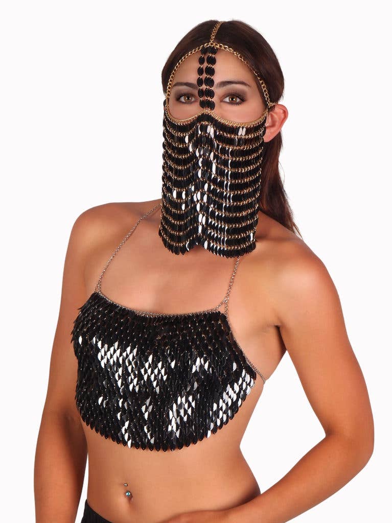 Western Fashion - Vendita all'ingrosso Camicetta - Donna - 14383 - Top con scollo all'americana con foglie arcobaleno10