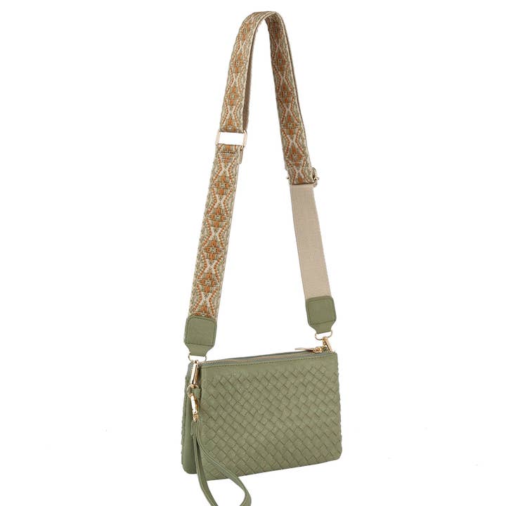 Handbag Factory Corp – wholesale Crossbody bag – Women's – Small Crossbody Guitar Strap Classic Purse