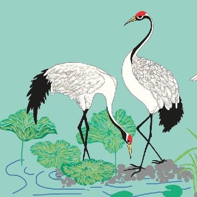 Lümne - Wholesale Everyday Greeting Card - A5 Crane Card1