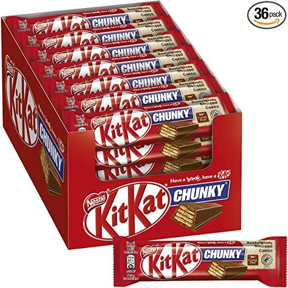 123bonbon - Wholesale Chocolate Bar - NESTLE Kit Kat Chunky 0.08 lb2