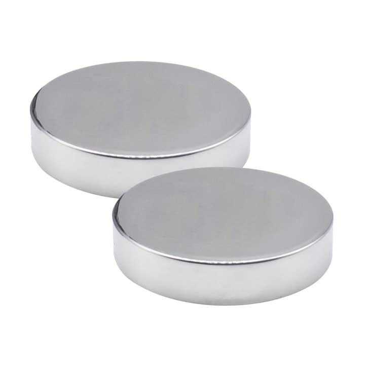 Fox Run Brands - Wholesale Ice Pack - Outset Stainless Steel Round Ice Packs, Set of 2, 3.75"