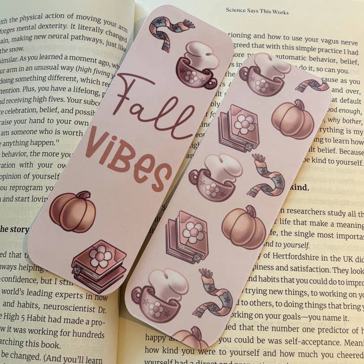 Made with Monday - Wholesale Bookmark - Fall Vibes Bookmark3