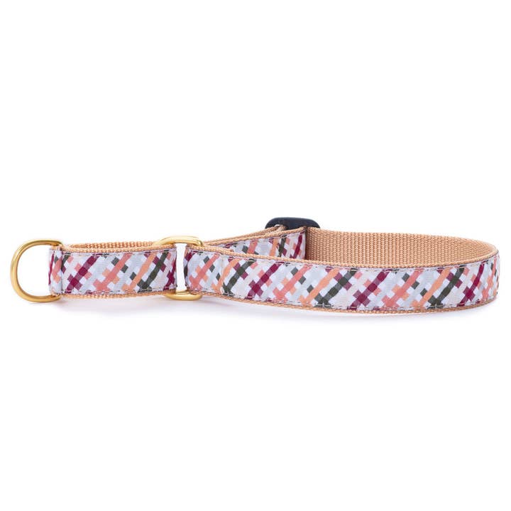 Wickford Gingham Martingale for wholesale by Up Country, Inc.