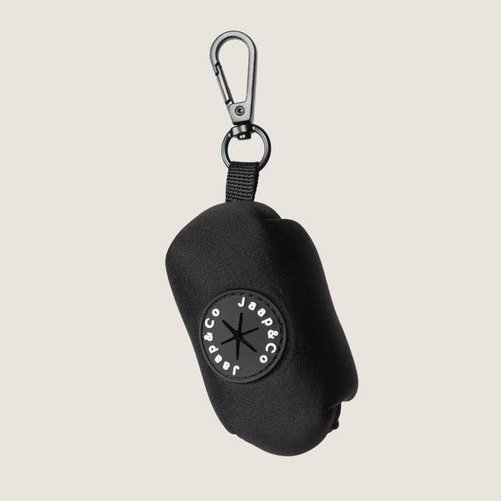 Black Paws Waterproof - Poop Bag Holder for wholesale by Jaap & Co - Woof Wear