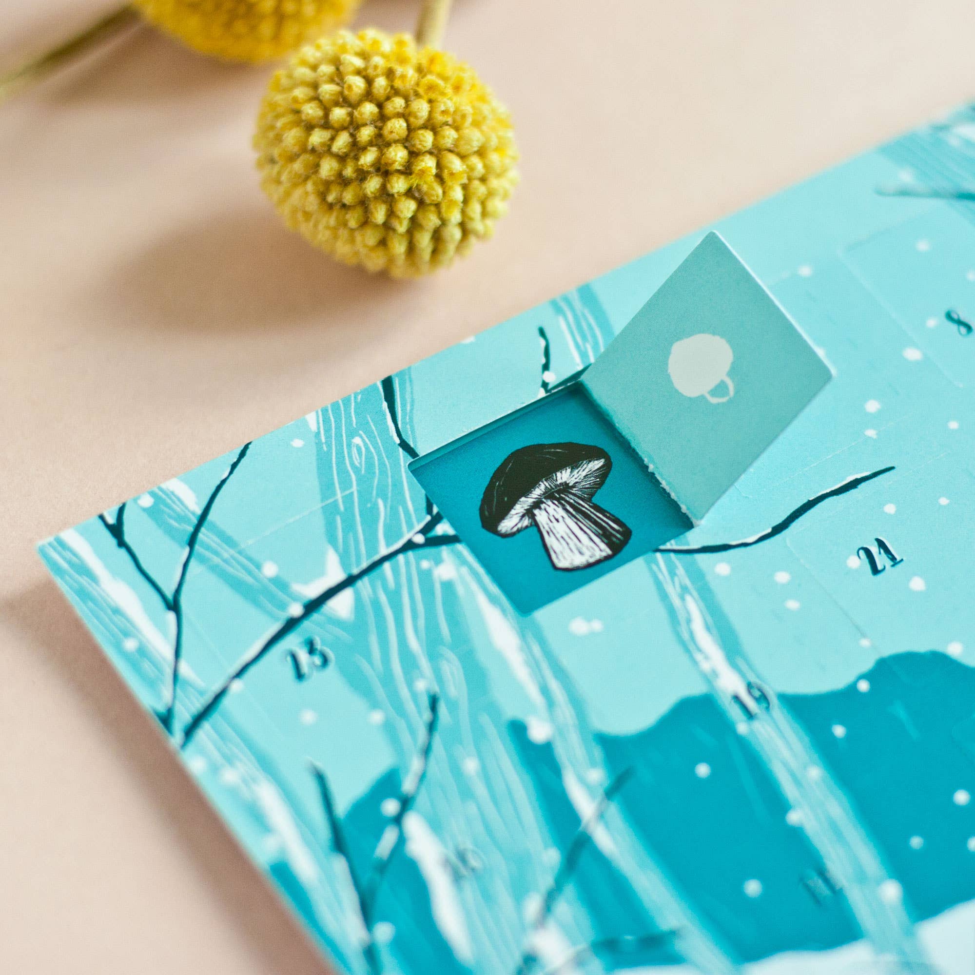 Katja Rub - Wholesale Advent Calendar - Advent Calendar Postcard Forest Animals A63