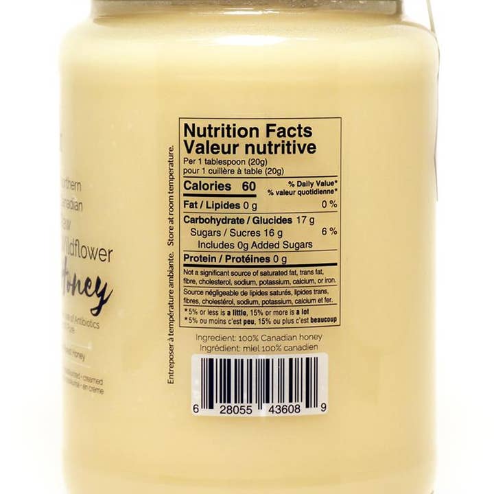 OneRoot - Wholesale Honey - Natural Raw Boreal Forest Wildflower Honey - 1kg