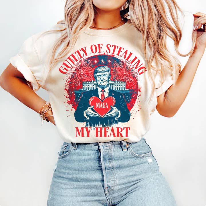 NVC Ecommerce LLC - Wholesale T-Shirt (Graphic) - Women's - Trump Valentine's Day Shirt, White House Pink Trump Sweater
